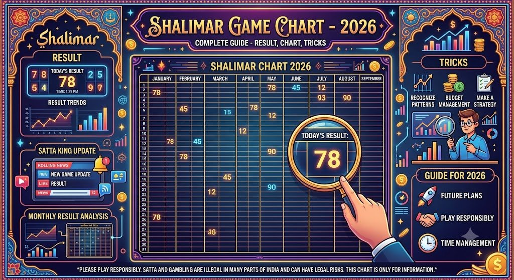 Shalimar Game Chart